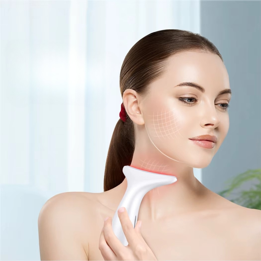 Massageador Facial de Terapia de Luz
